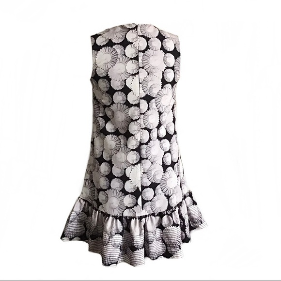 “Cynthia Rowley” Daisy Print Mini Dress (Sz-4) - Picture 4 of 6